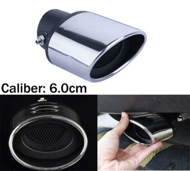 for Toyota for Corolla 20-2024 Silver Exhaust Muffler Tail Pipe Tip Tailpipe Trim 1X