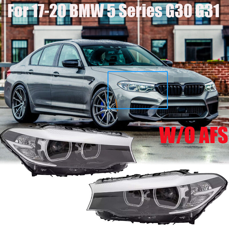 LED Icon Headlight Pair For 2017 2018 2019 2020 for BMW 5 Series G30 G31 M5 540i 530