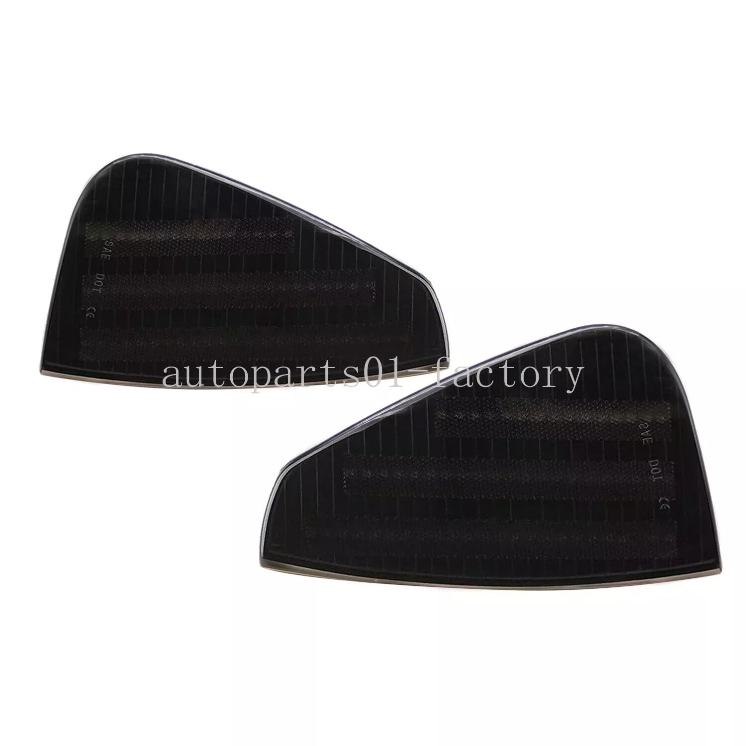 1Pair Front Turn Signal Lamps Corner Light Housings For 2006-2010 for Dodge Charger