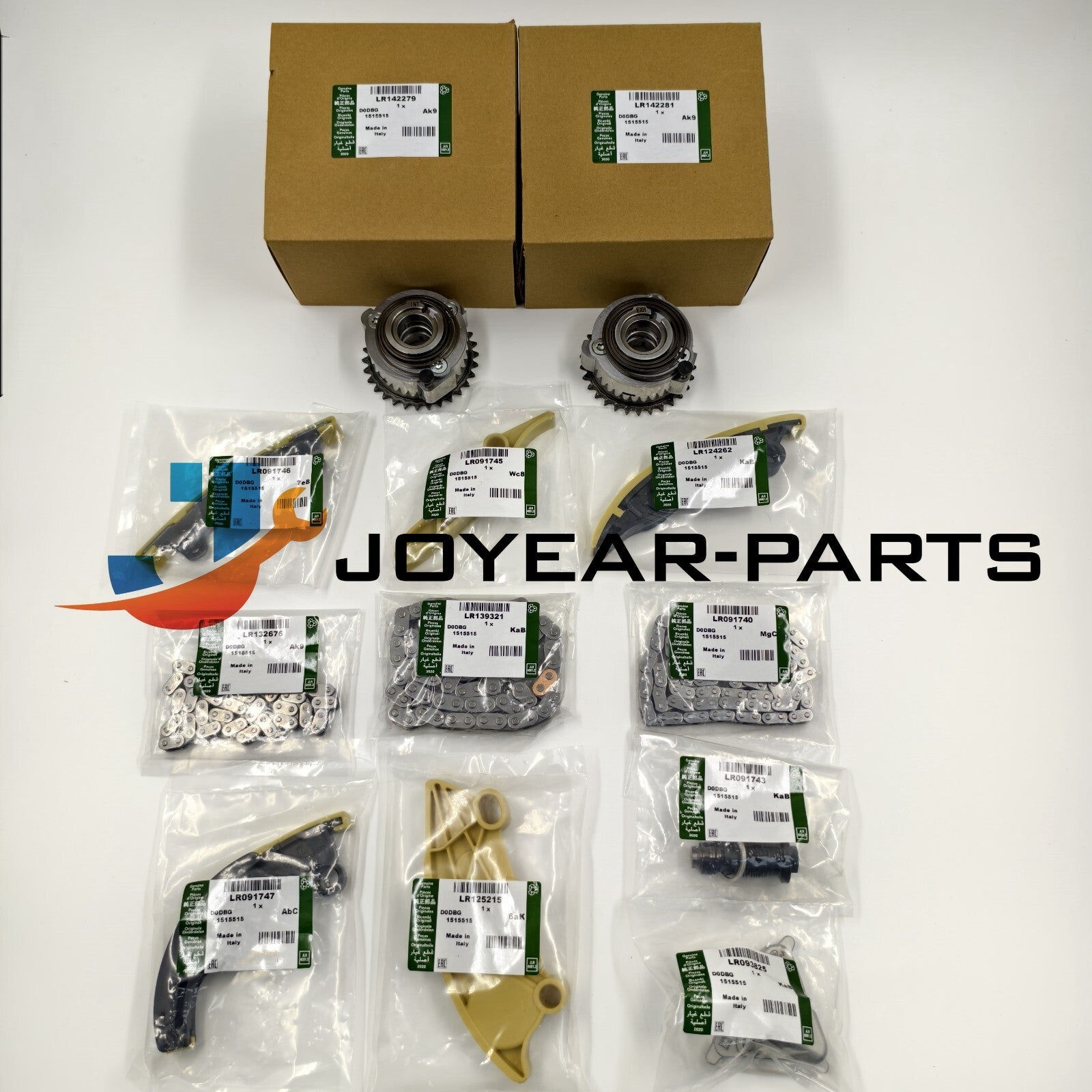 The new timed VVT kit is suitable for Land Rover for Jaguar F-Pace XE for Defender 2.0L
