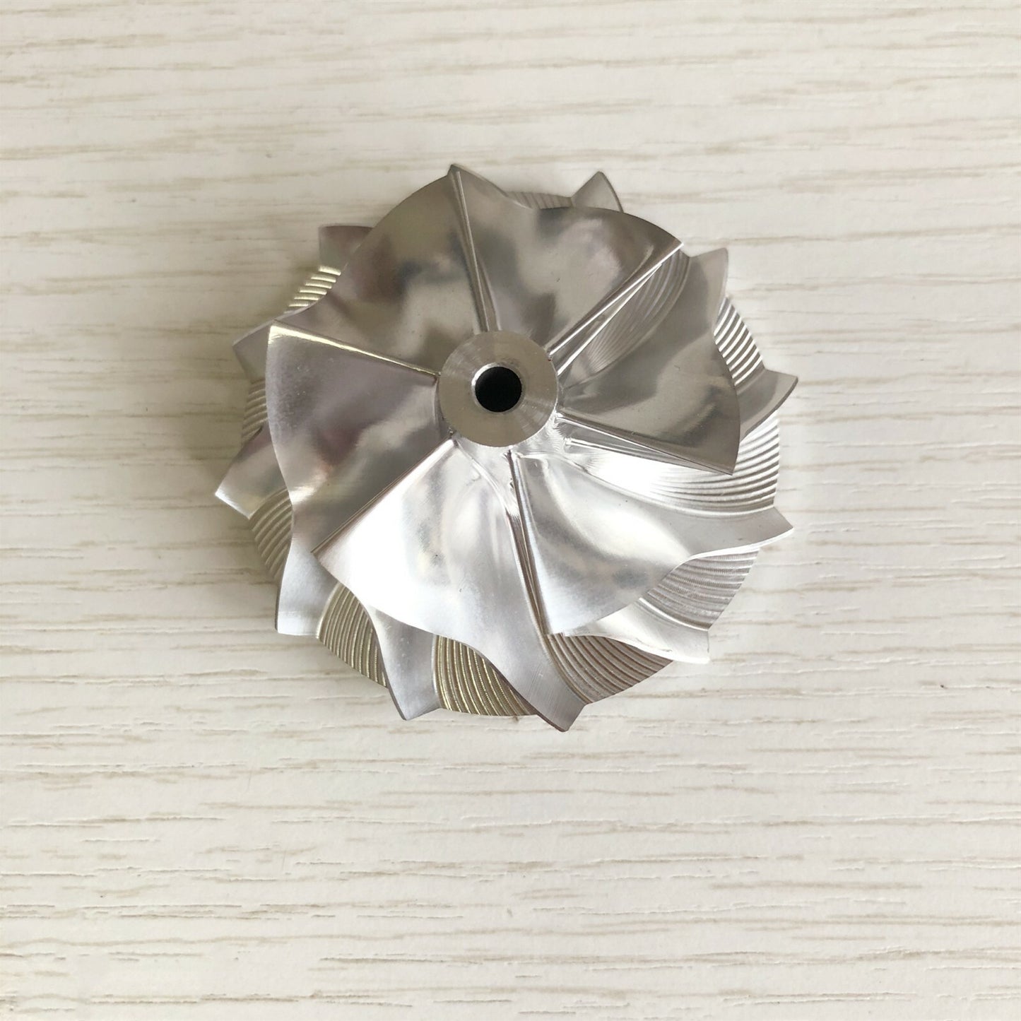 TD03 6+6 Blade 42.20/55.00 mm High-Performance Turbine Billet Compressor Wheel