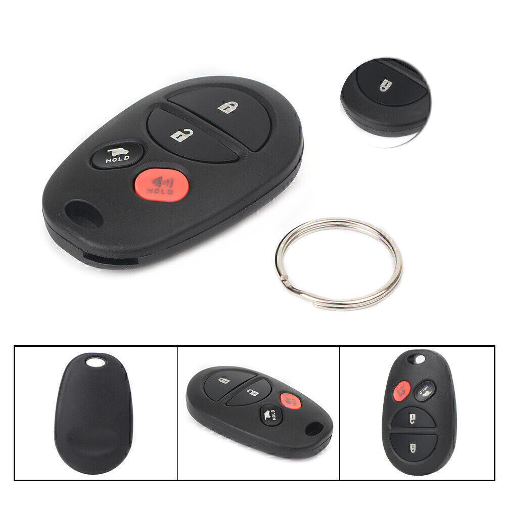 1X Replacement Car Remote Entry Key Fob Fit for Toyota Highlander Sequoia Gq43vt20t
