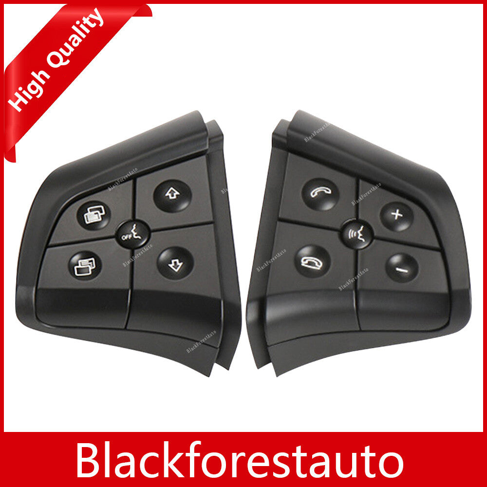 Qty 2 Fit for Mercedes-Benz W164 W251 W245 Steering Wheel Switch 5 Button Black