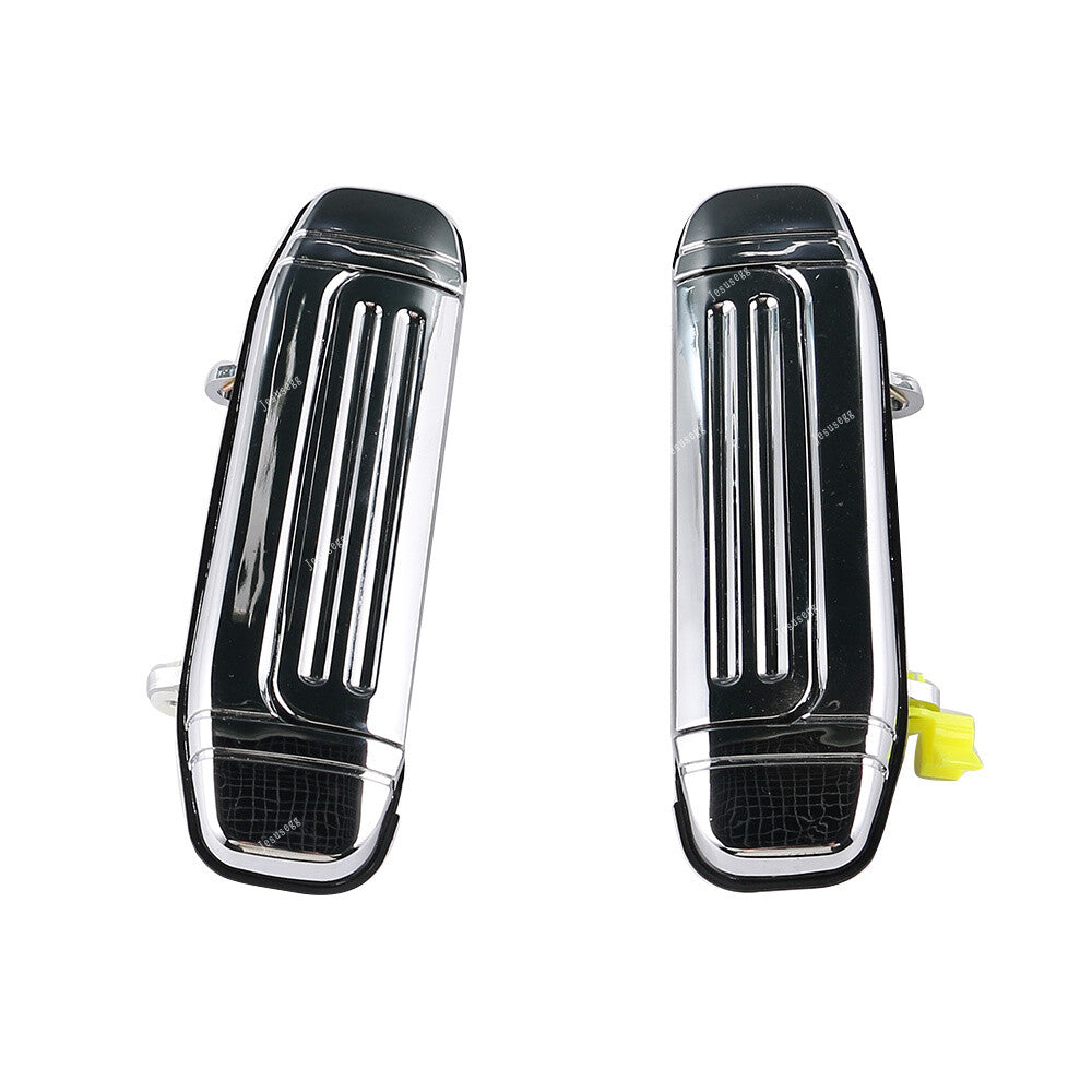 1Pair Exterior Door Handle Plating L+R for Mitsubishi Montero for Pajero V46 V31 V32