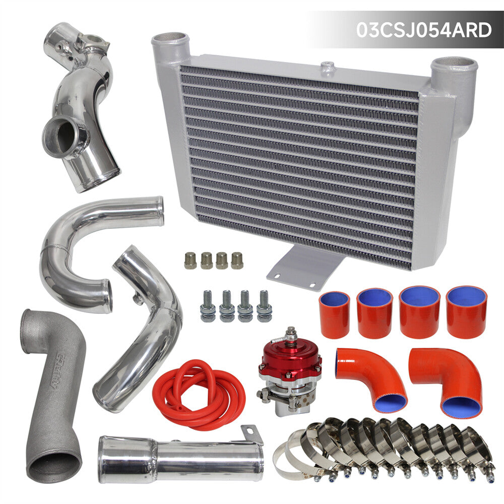 Front Mount Intercooler Kit for Toyota 86 for Subaru BRZ for Scion -S Red +50MM BOV