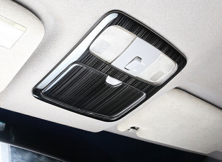 for Toyota Prado FJ/LC150 2003-09 Black Steel Reading Light Frame Cover Trim 2X
