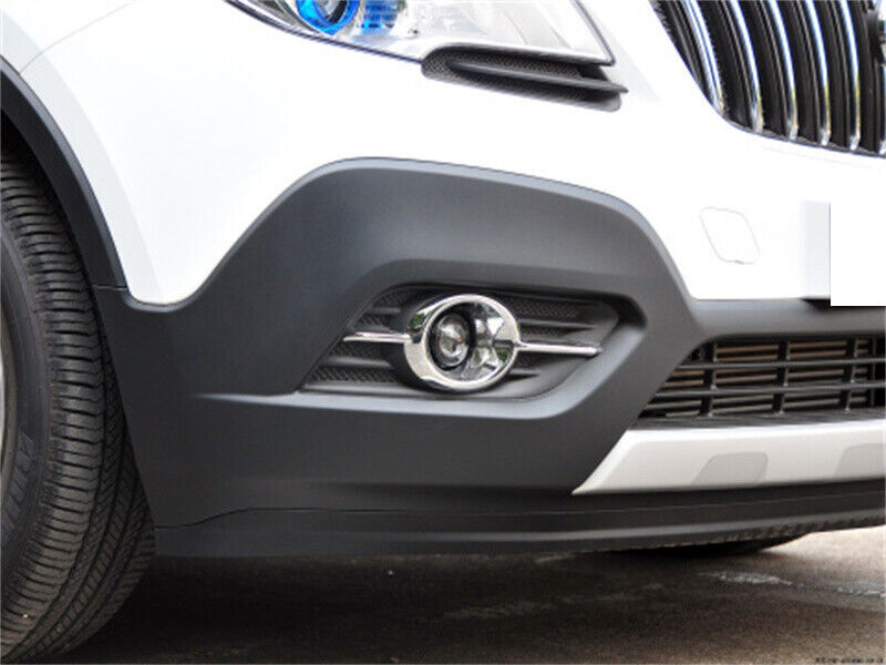 ABS Front Bumper Fog Lamp Cover Bezel Right Side Fit for Buick Encore 2013-2015