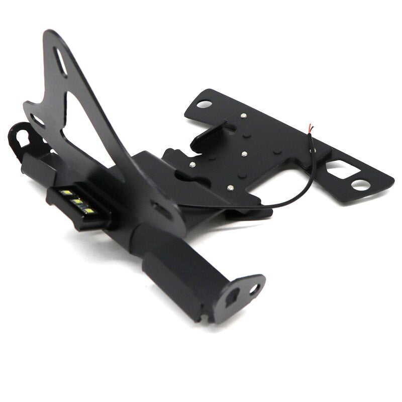 LED Light License Number Plate Frame Holder Tail Tidy for BMW S1000RR S1000R HP4