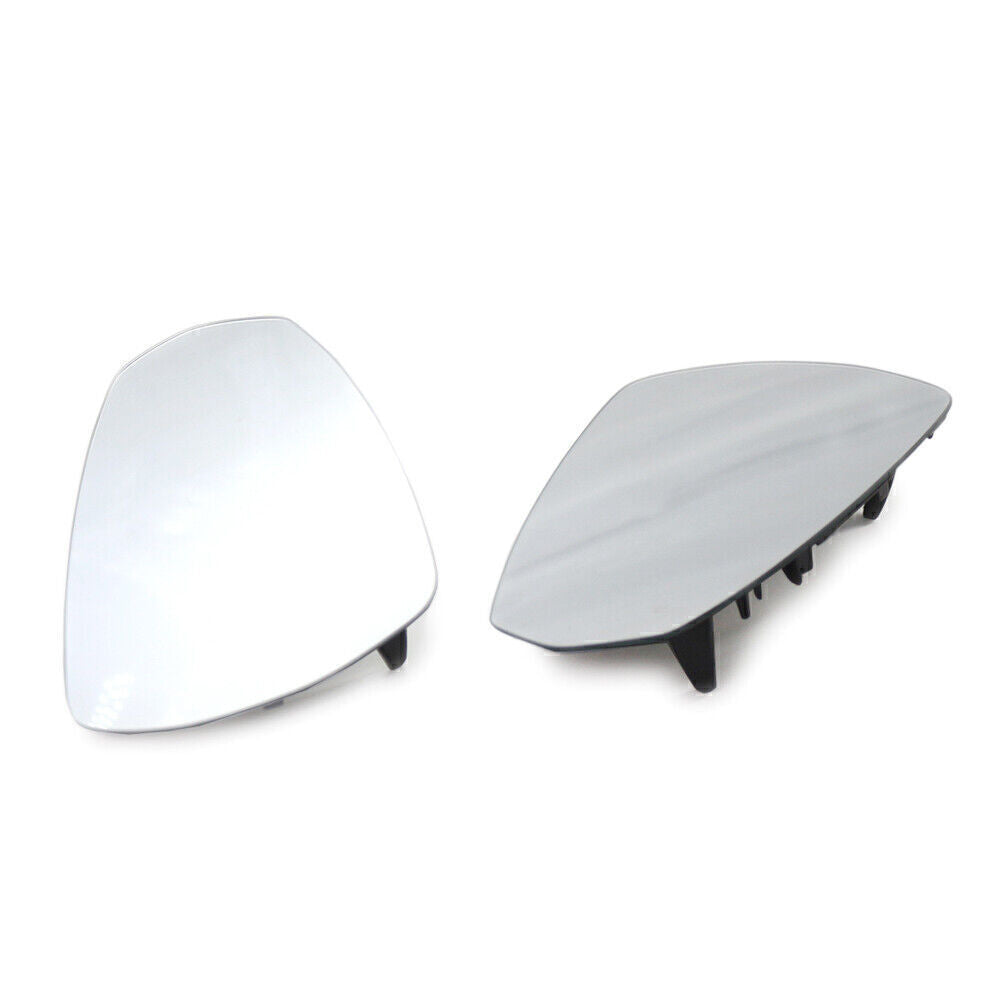 Front Outside Rearview Mirror Glass Left  Right Set for AUDI A3 2014-2020 Pair