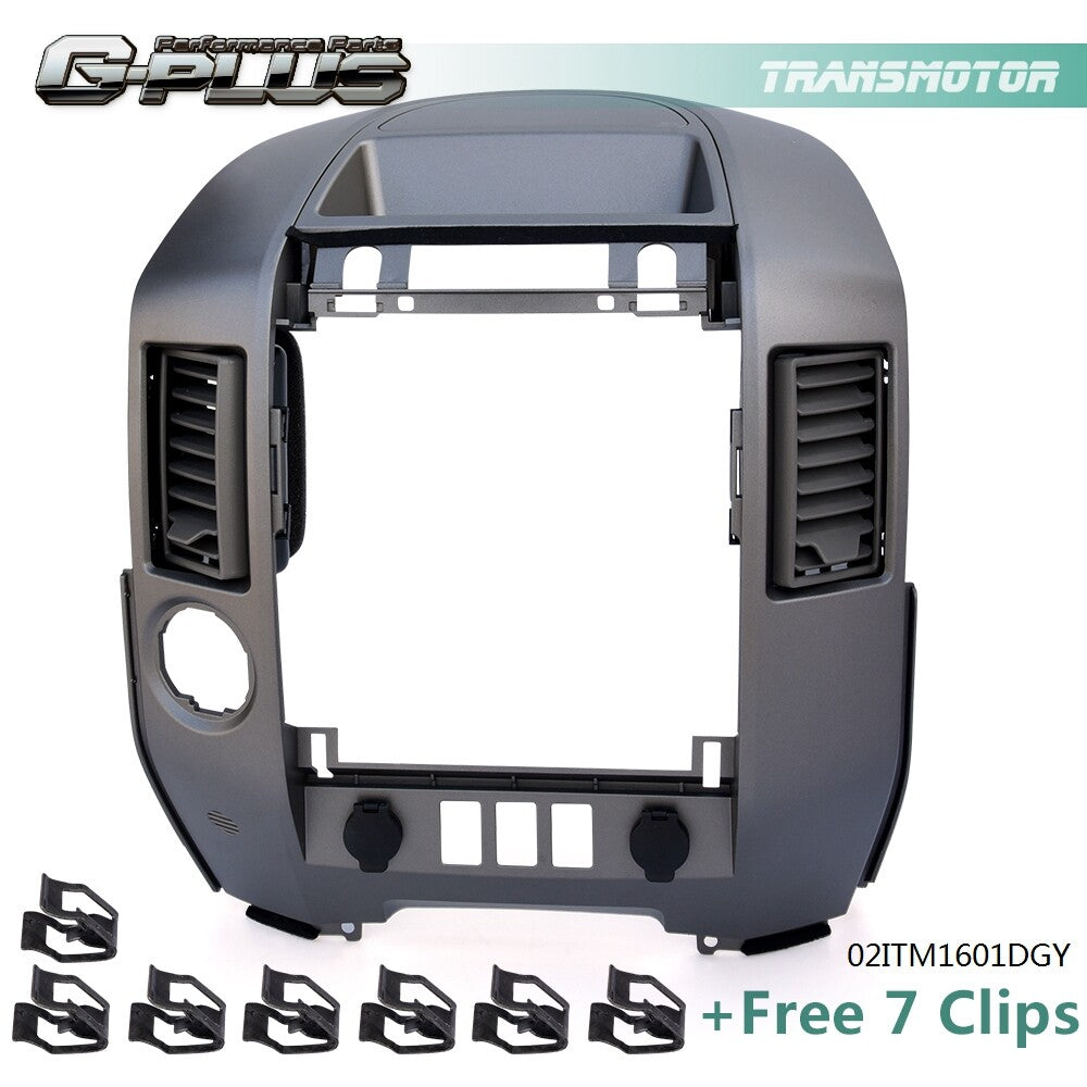 Instrument trim bezels and dashboard trim suitable for 2004-06 for Nissan Titan XE SE Armada SE