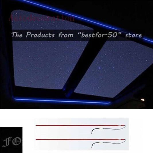 Sunroof Strips for BMW Ambient Light X5 G05 X6 G06 X7 G07 Ceiling Interior Trims