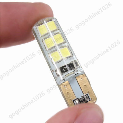 T10 Car LED Canbus Error Free Bright Light Bulbs W5W 12SMD 2835 Auto White