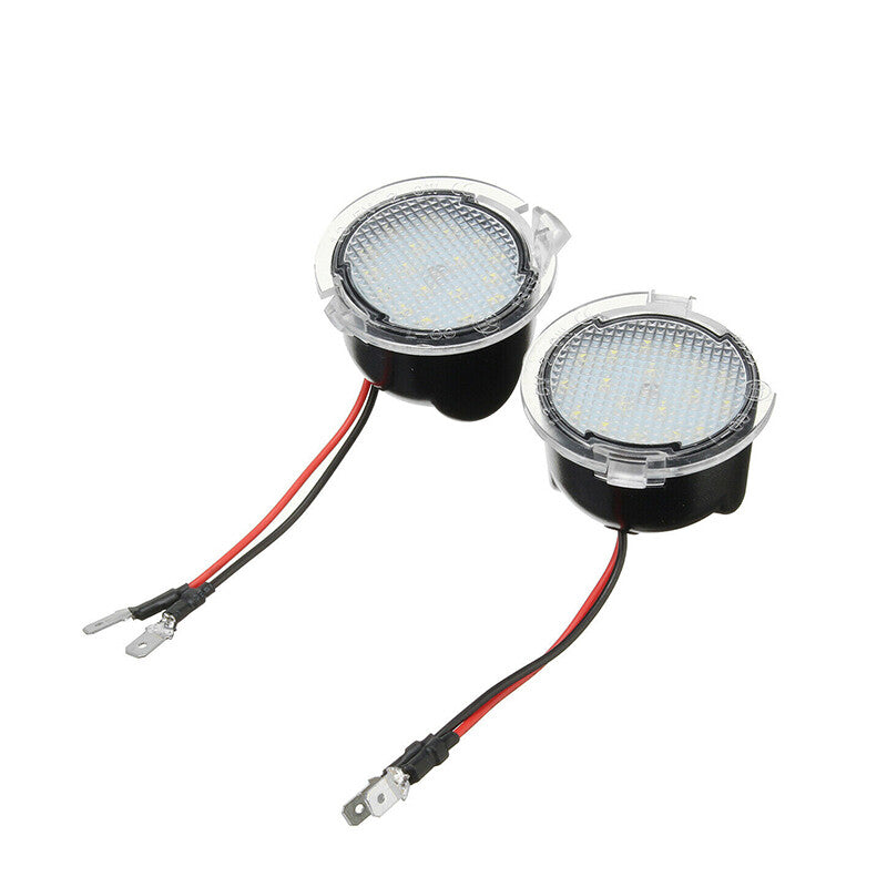 LED Side Mirror Puddle Lamp Lights for Toyota Sequoia Tundra 2008-2019