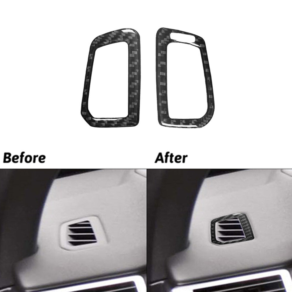 Carbon Fiber Dashboard Vent Trim for Land Rover Discovery Sport