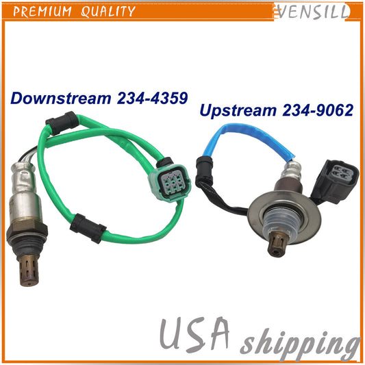 2X Upstream Downstream Oxygen Sensor for 07-09 for Honda CR-V 2.4L 234-9062 234-4359