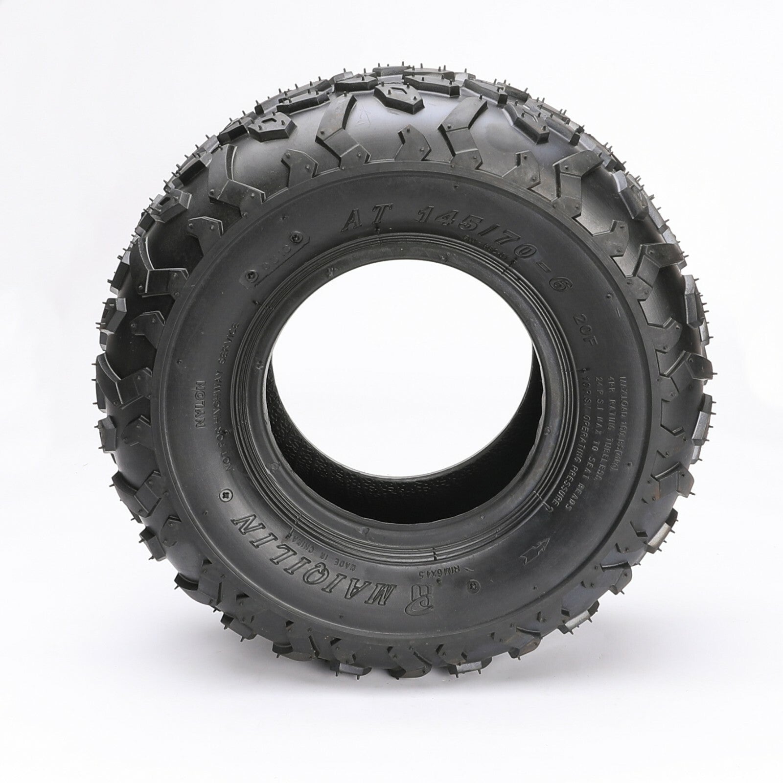 2-pack 145/70-6 tubeless all-terrain vehicle tires, 145x70x6 four-wheel go-karts, Taotao Kazuma LT50