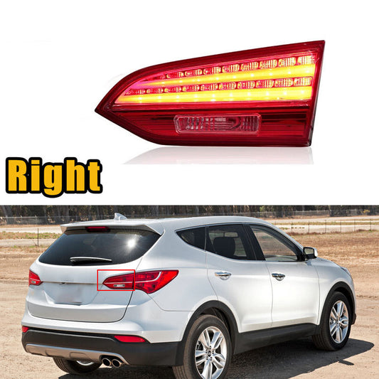 Right InnerLED Tail Lights for Hyundai Santa Fe 2013-2016 Brake Lamp Turn Signal