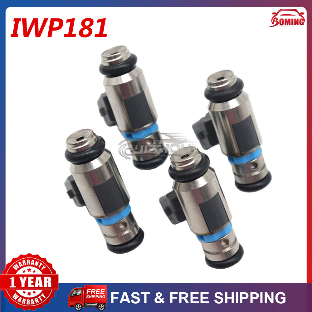 4-pack of new IWP181 flow-matching fuel injectors for Harley-Davidson Sportster XL 883C