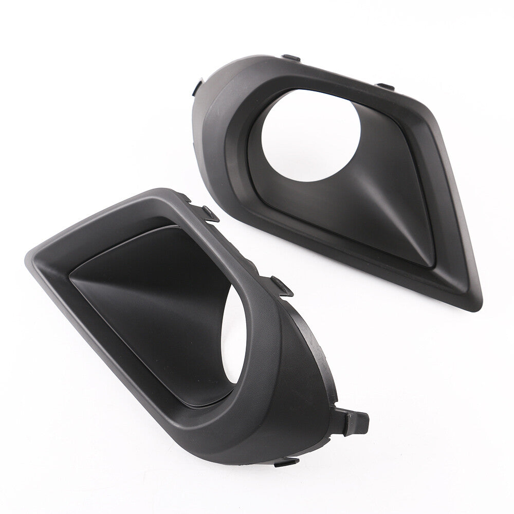 2pcs LH+RH For 2014-2016 for Subaru for Forester Bumper Insert Fog Light Bezel Cover New