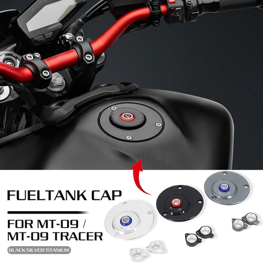 for YAMAHA MT09 2013-2023 /SP 2021-2023/Tracer 2015-2017 Fuel Engine Tank Cap