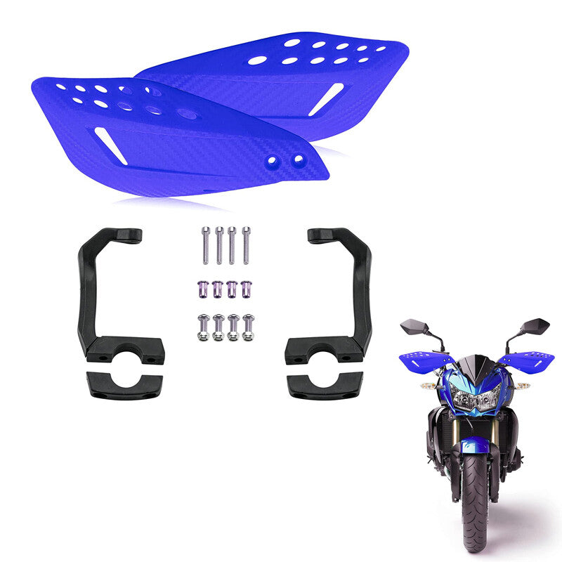 Universal Motorcycle Handguards Dirt Bike Handguards Replacement 7/8 22mm Blue