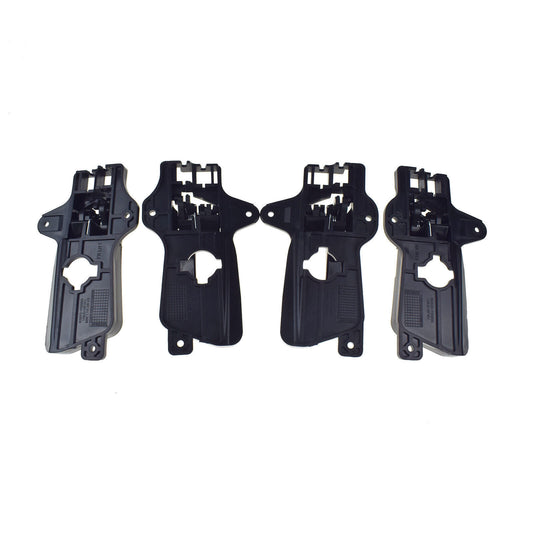 for Hyundai for Elantra 2009-2012 Set of 4 Interior Door Handles Black FL RL RR