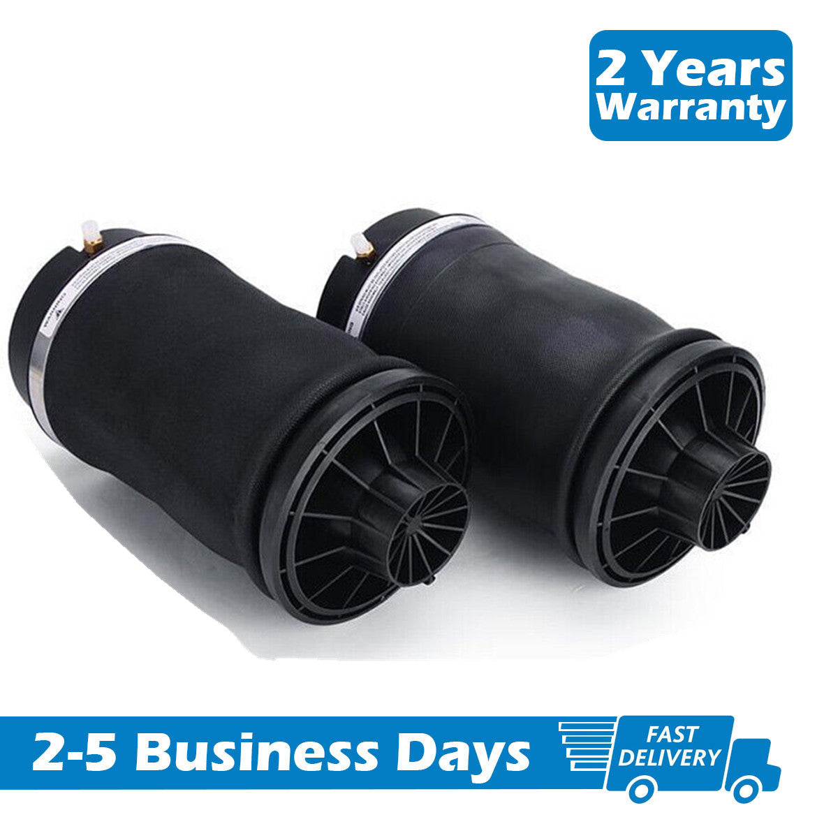 A pair of rear air suspension spring bags are suitable for Mercedes-Benz W164 ML320 ML350 450 550