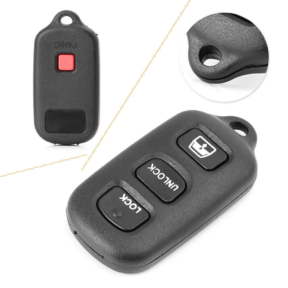 Remote Control Key Fob Keys for Smart Shell Replacement for Toyota Sequoia 2011-2017
