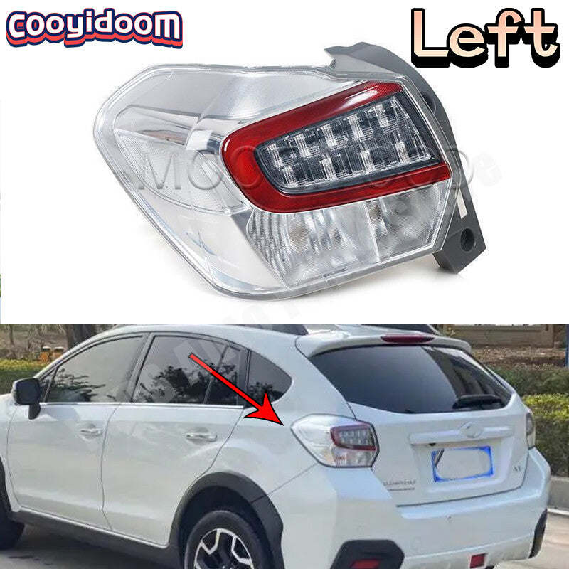 The brake light and left turn signal light are applicable to the 2016 for Toyota for Subaru XV rear-mounted lights.