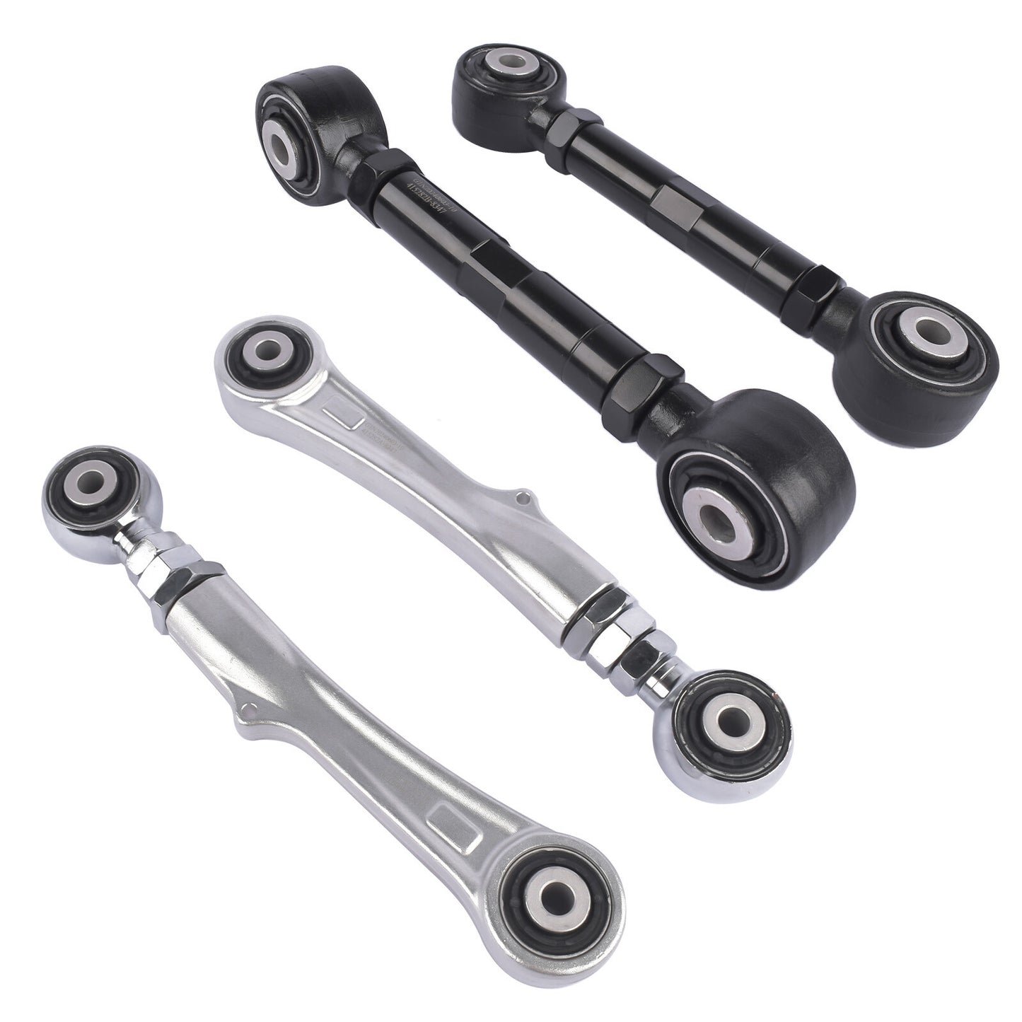 4Pcs Rear Adjustable Camber  Toe Control Arm Kit for Tesla Model X 2015-2020 Mo