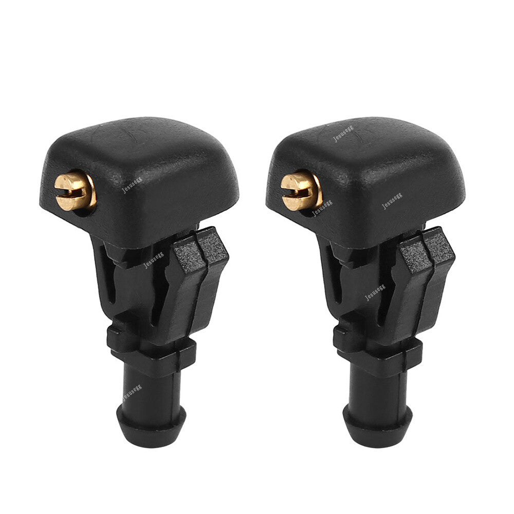 Qty 2 Car Windshield Wiper Water Spray Jet Washer Nozzle for Nissan TITAN ARMADA