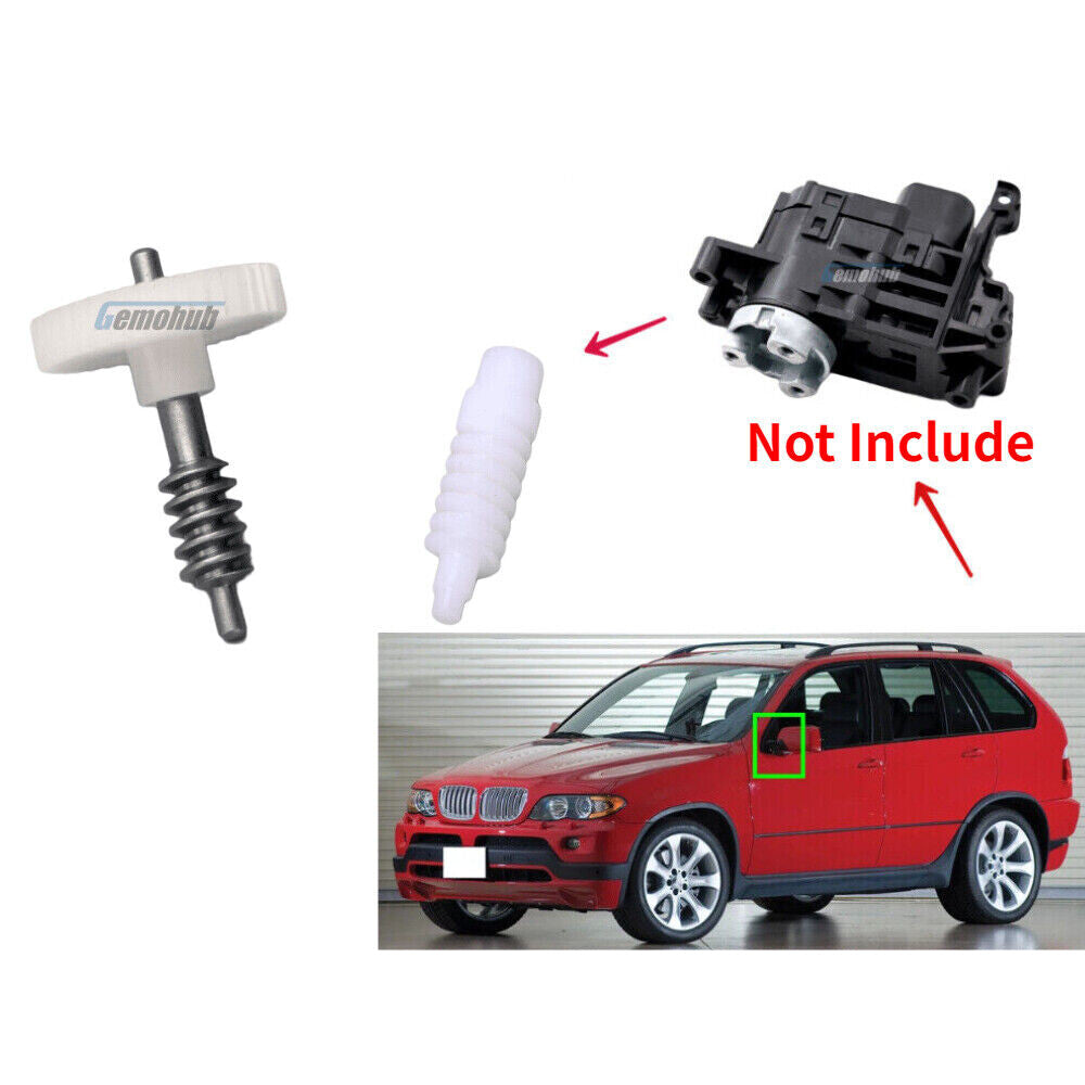 3PC Replace SIDE WING MIRROR FOLDING MOTOR Gear Kit For 2011-2018 for Toyota for Camry