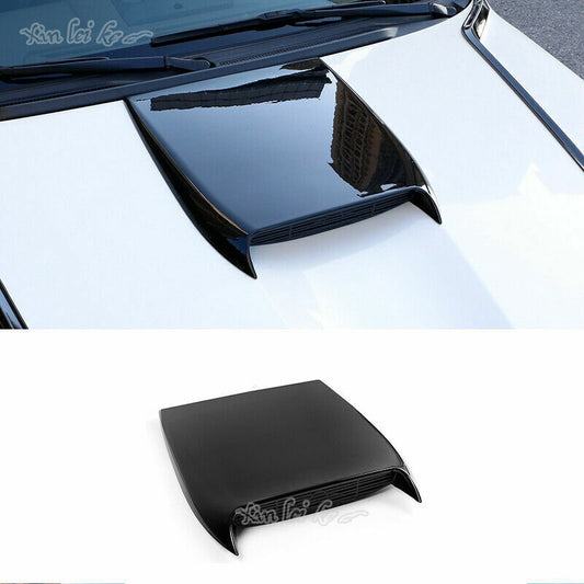 for Toyota for Land Cruiser LC200 2016-2021 Glossy Black Simulation Hood Vent Cover