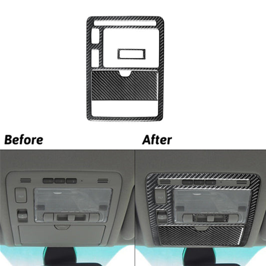 3X Carbon Fiber Overhead Console Frame Cover Trim for LEXUS RX330 350 2004-2009