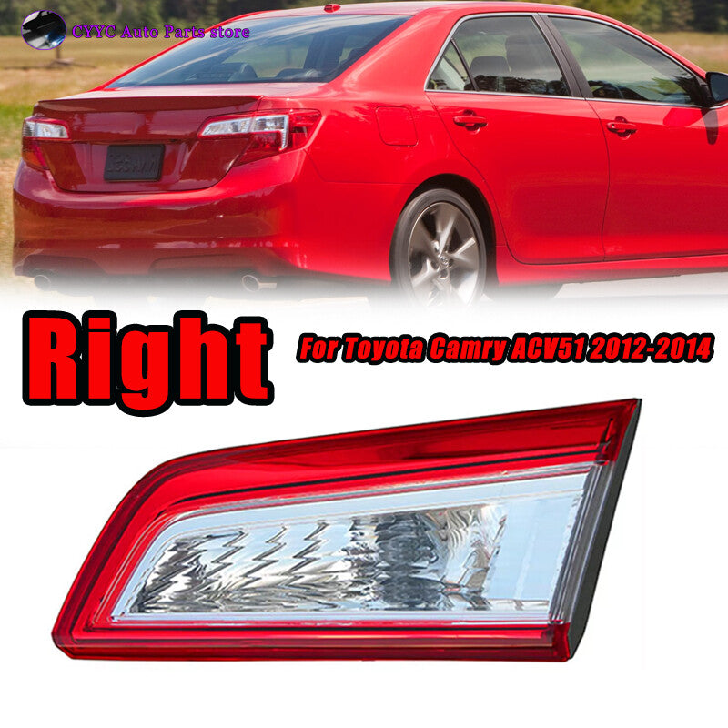 1Pcs RH Inner Tail light LED Rear Lamp Side for Toyota for Camry ACV51 2012- 2014