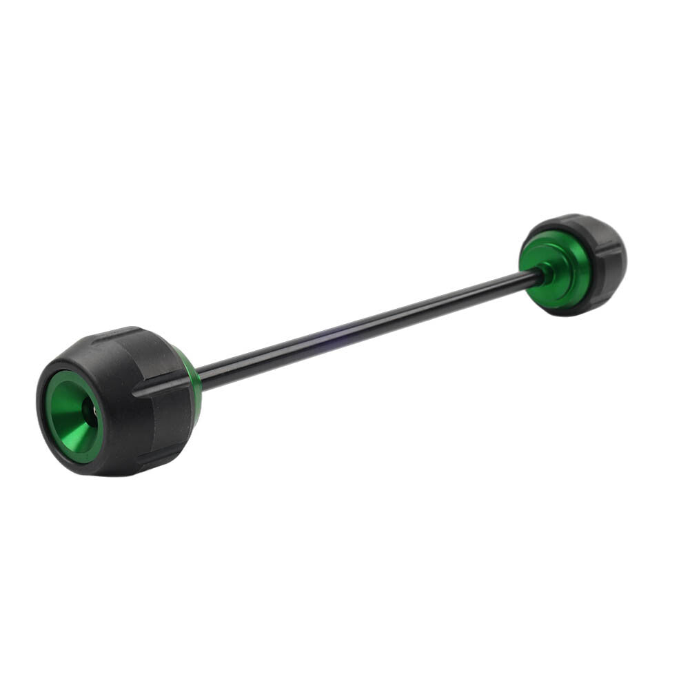 Front Wheel Axle Fork Crash Slider for Kawasaki Z900 2017-2019 green