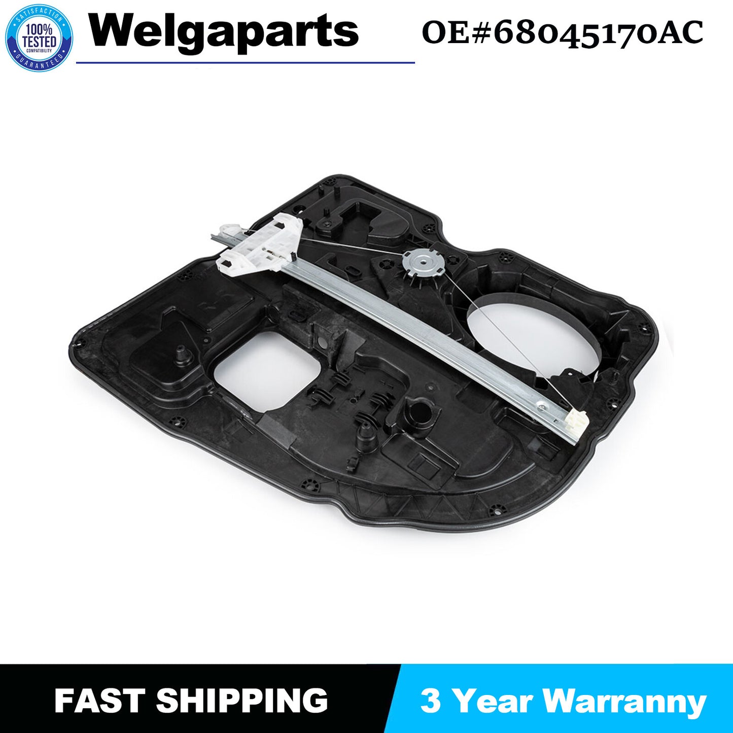 68045170AC RearRight Passenger Window Regulator for Ram 1500 Classic for Dodge 1500