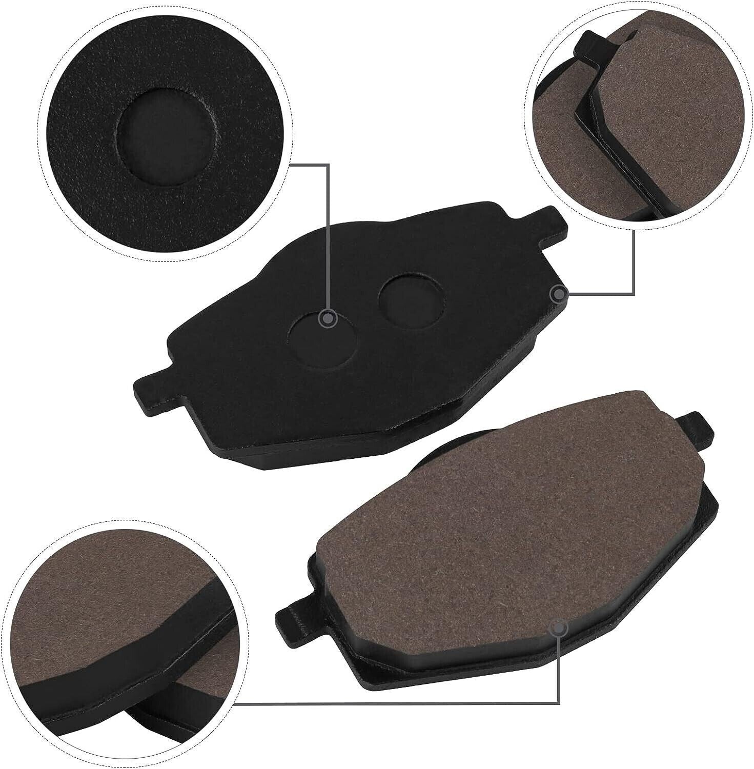 Brake Pads for YAMAHATDR 125 (4GW/GX 1/2/3/4) 1993-2003