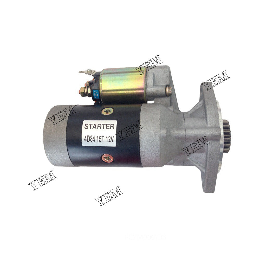 4D84 Starter Motor 15T 12V For Yanmar Engine Spare Parts 4D84 Starting Motor