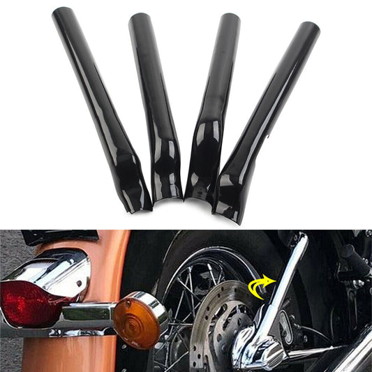 Rear Swingarm Tube Covers for for Harley Heritage Softail Classic FLSTC
