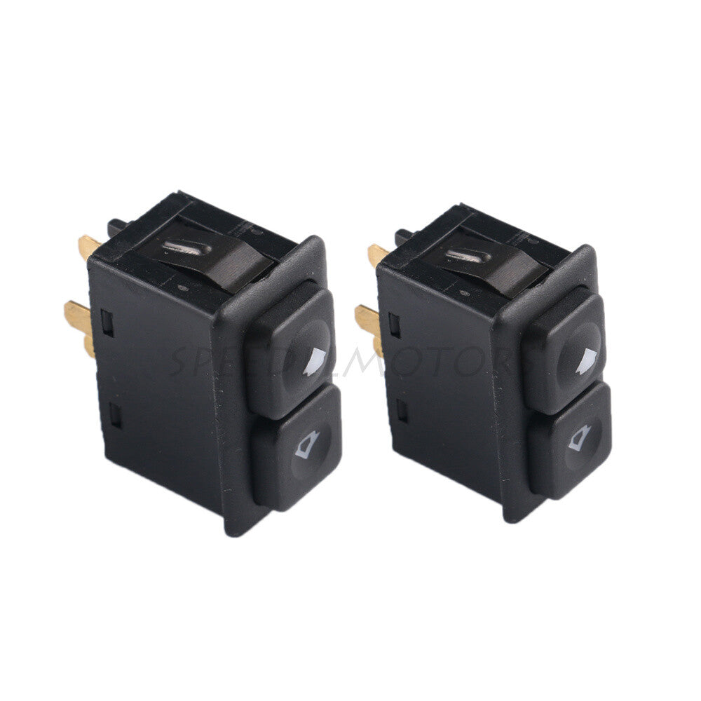 Set of 2 Illuminated Power Window Switch for BMW E23 E24 E28 E30 61311381205 NEW
