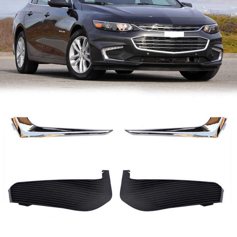 Chrome front bumper fog light cover trim for 2016-2018 for Chevrolet Malibu XL package.