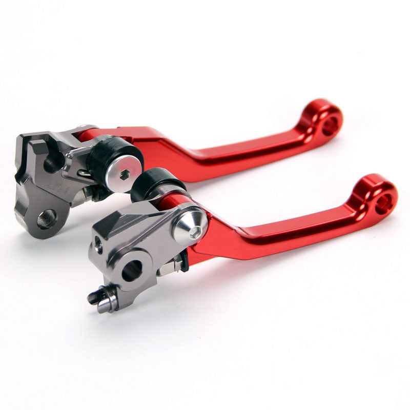 Red Dirtbike Brake Clutch Levers for Honde CRF450R CRF250R CRF450RX2017-2020