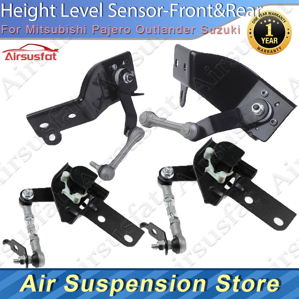 4x for Mitsubishi Pajero Sport Outlander for Suzuki FrontRear Height Level Sensors