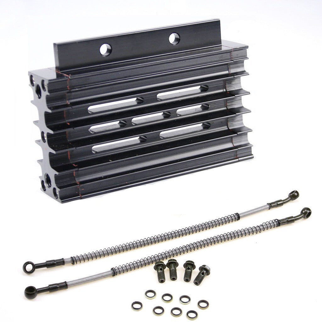 Oil Cooler Radiator Kit YX 125cc 140cc 150cc 160cc PIT Trail Quad Dirt Bike ATV