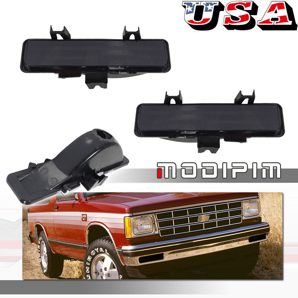 Suitable for 82-94 Jimmy Blazer Sonoma S10 S15 smoke turn signal parking bumper light kit