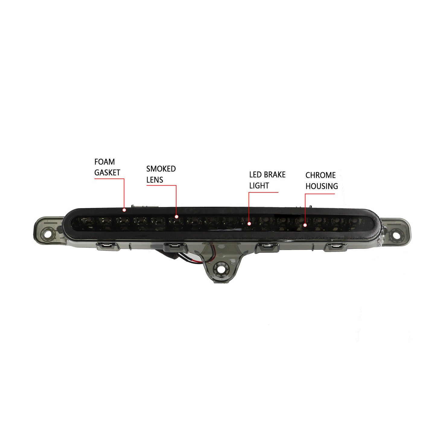 Für for Ford for Mustang 2010-2014 Dritte Bremsleuchte Bremslicht Rückleuchte Hinten