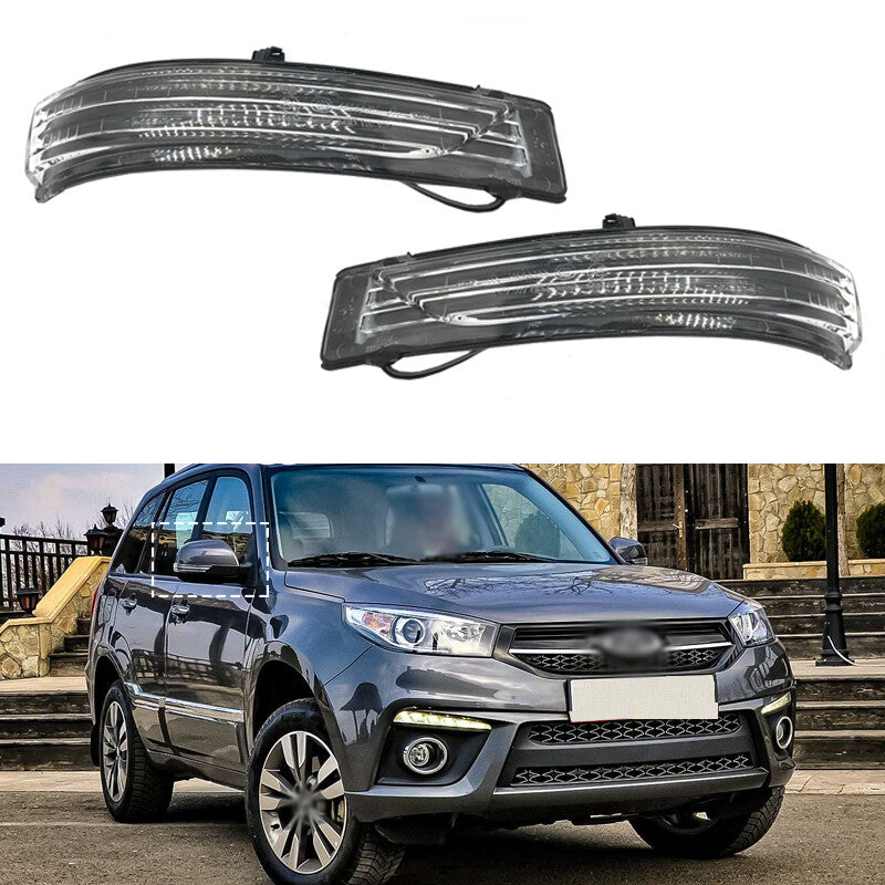 Pair Car Side Rearview Mirror LED Signal light for Chery Tiggo 3 2014-2018