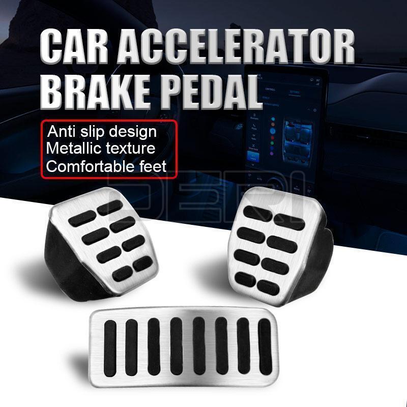 3 Clutch gas Brake Foot Pedal Cover for Volkswagen for Bora MK3 MK4 Lupo Vento for Golf