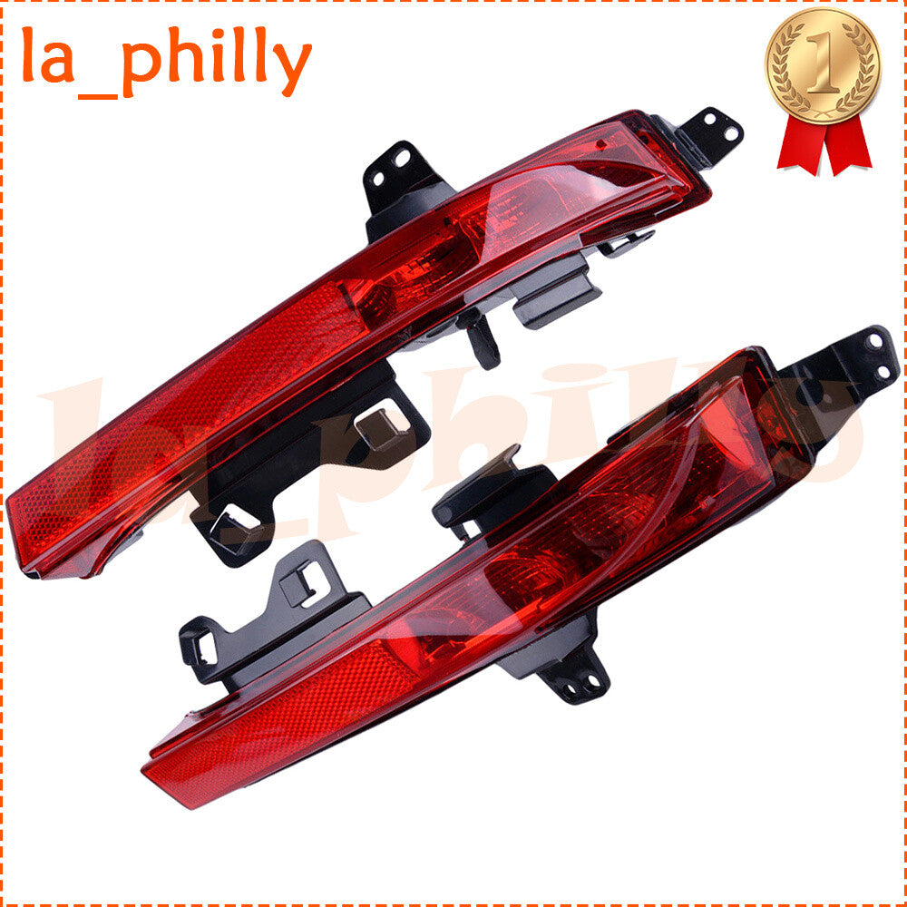 2X Bumper Light Fog Lamp Reflector LHRH For 2015-19 for Land Rover Discovery Sport